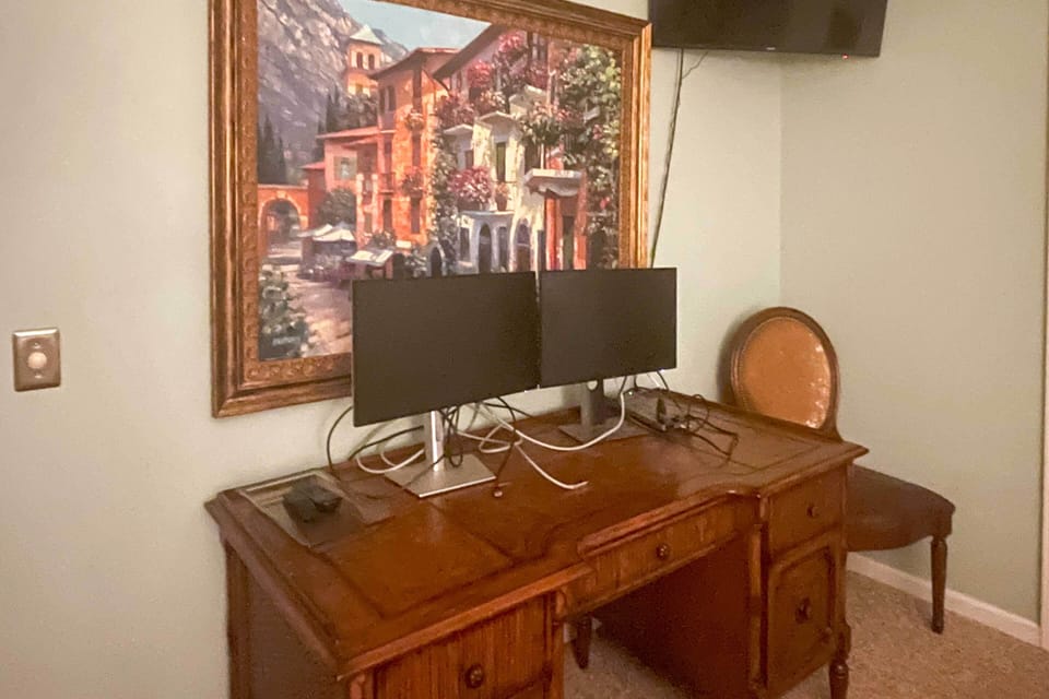 Bedroom 1 | Remote-Work Friendly Desk