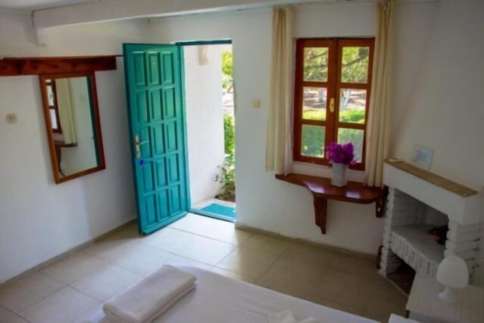 1 bedroom, desk, laptop workspace, iron/ironing board