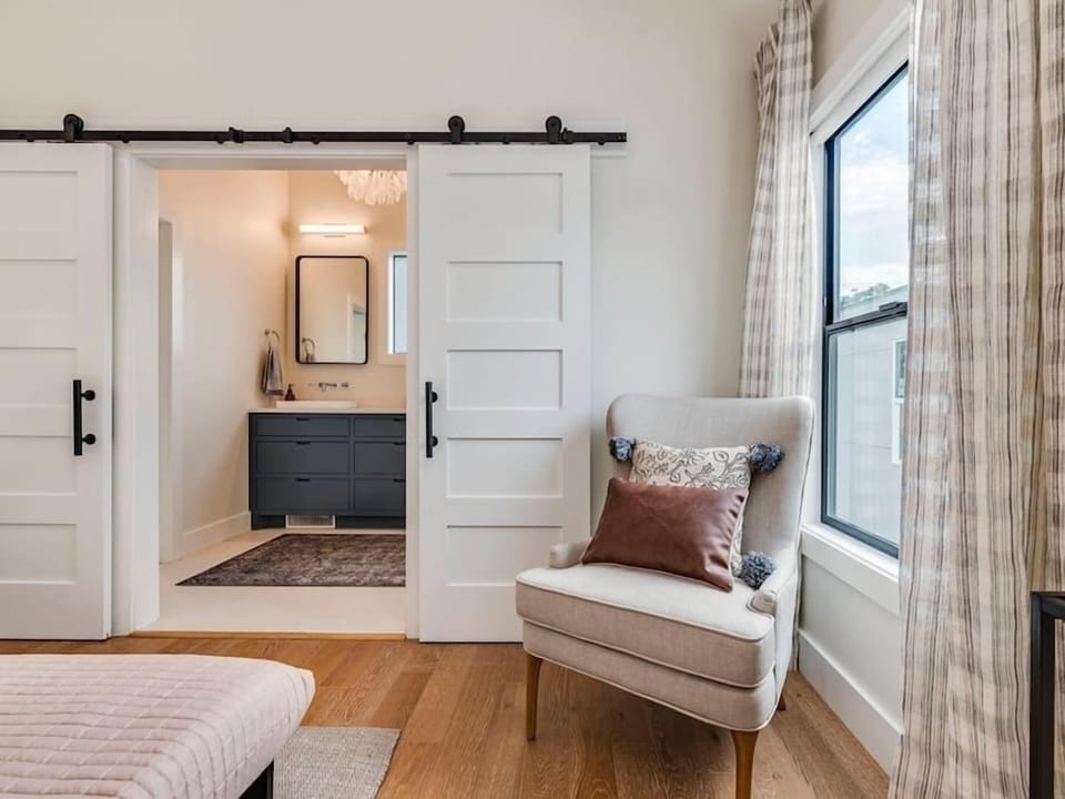 Our home is brimming with restful spaces to enjoy a book.