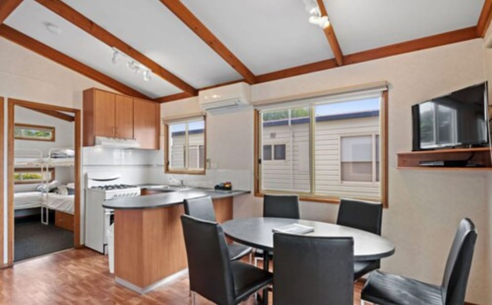 Standard 2 Bedrooms Cabin | Private kitchen | Microwave, stovetop, coffee/tea maker, electric kettle