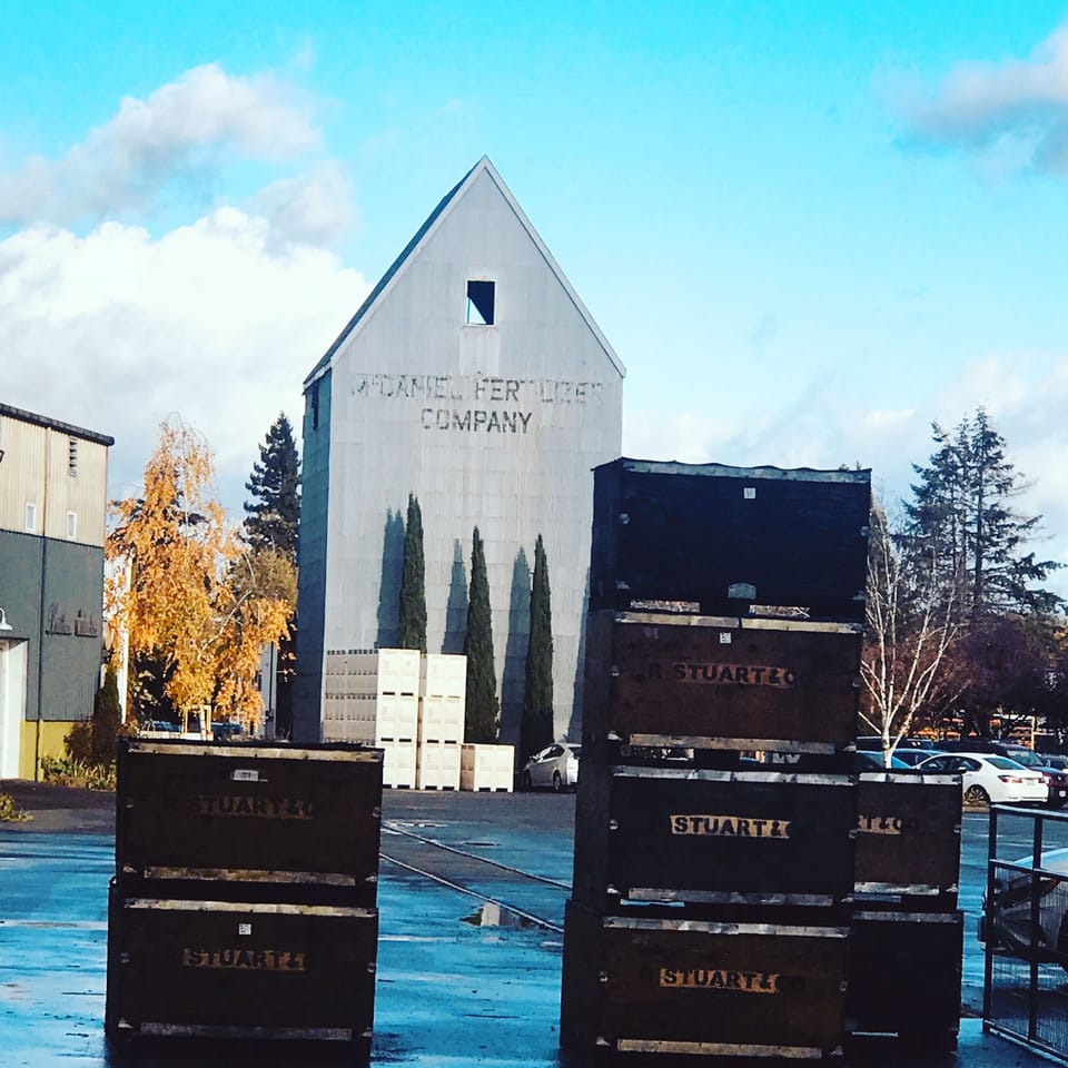 The Granary District, 2 blocks from our Farmhouse