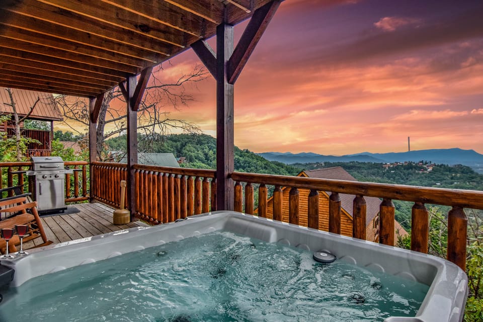 A picturesque view of the mountains 