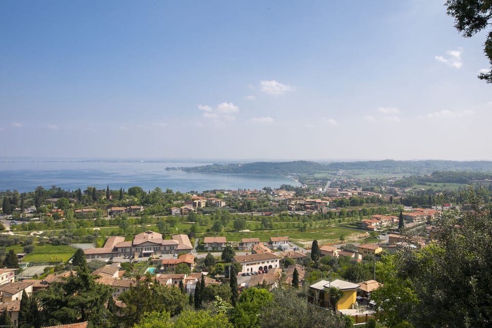 View from the castle of Padenghe sul Garda