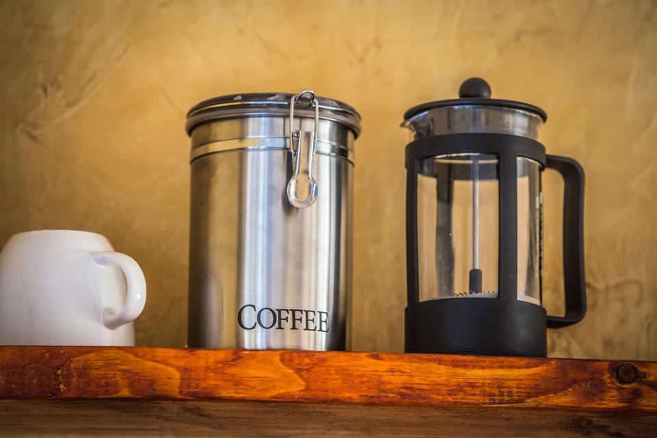 French press.