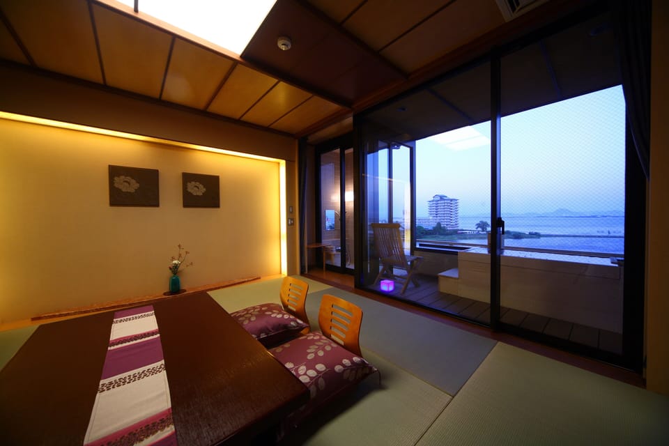 Fuga Japanese Style Room with Private Natural Hot Spring Open-Air Cypress Bath - Non-Smoking | View from room