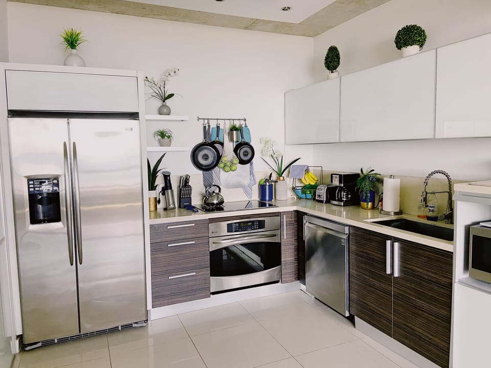 Fully equipped kitchen