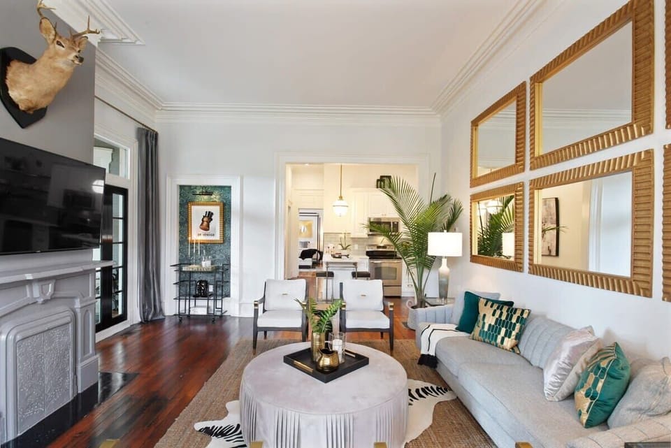 Living Room | Lounge Area with Natural Light | First Floor of Building — Unit on One Level