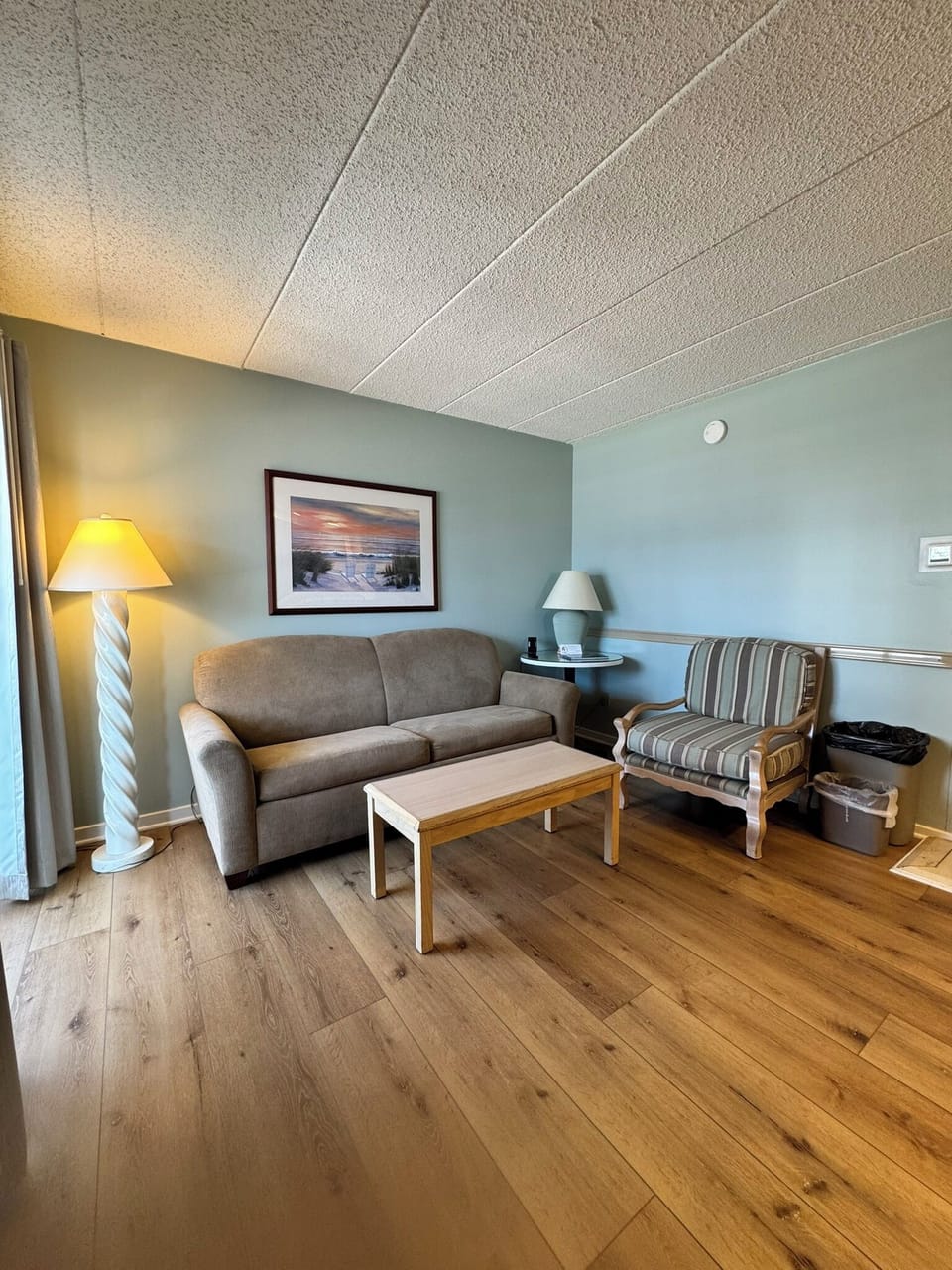 One Bedroom Suite with Living Room | Living area | Flat-screen TV, DVD player