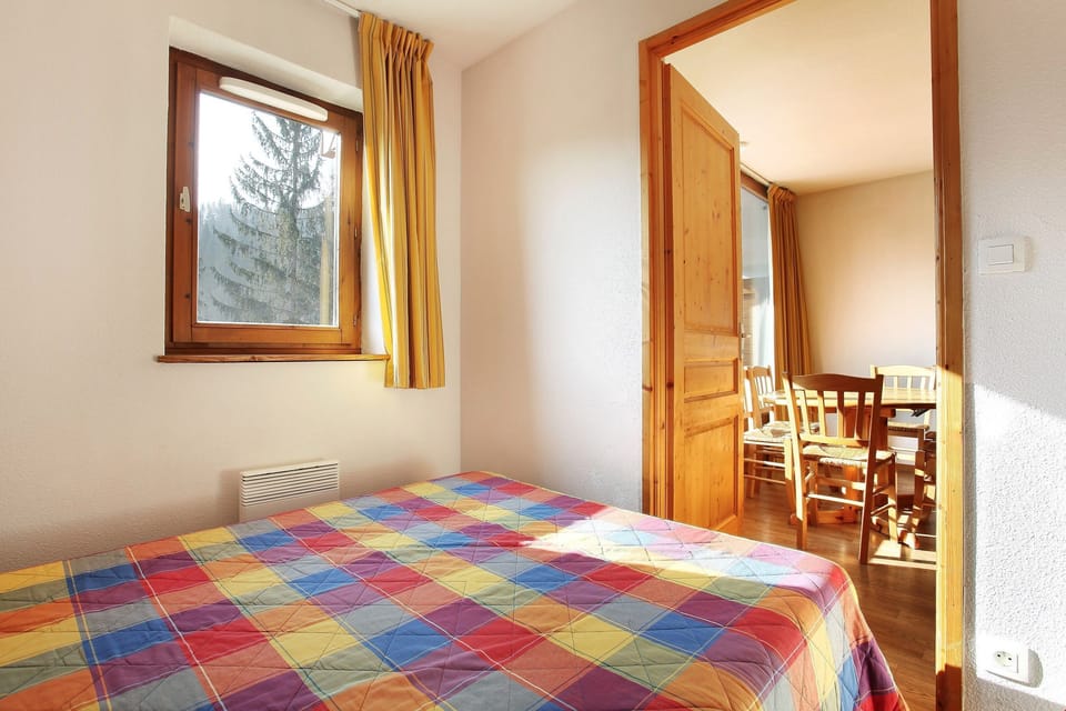 Get a peaceful night sleep in our cozy bedroom.