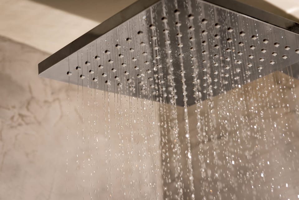 Thetis Suite with Private Hot Tub | Bathroom shower
