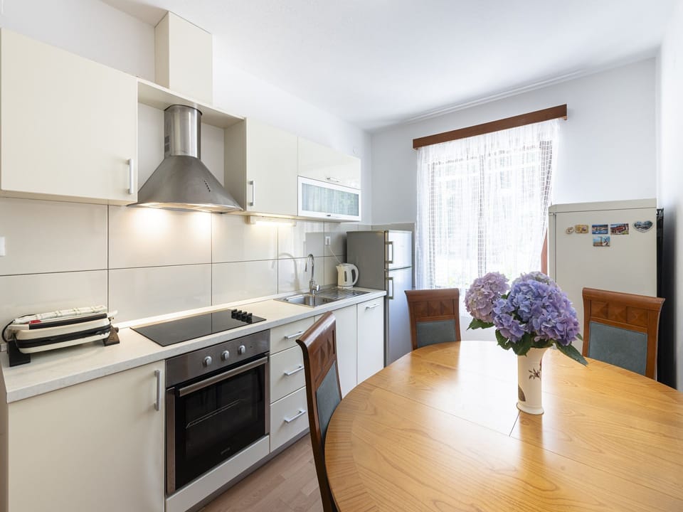 Double Room (Guest House Rooms Rose- Comfort Doubl) | Private kitchen | Cookware/dishes/utensils