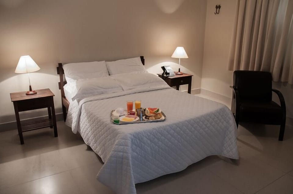 Minibar, desk, blackout drapes, free WiFi