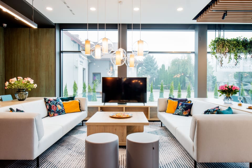 Lobby sitting area