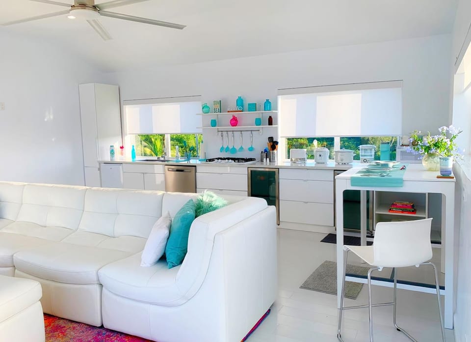 Deluxe Penthouse | Private kitchen | Coffee/tea maker, fridge, microwave