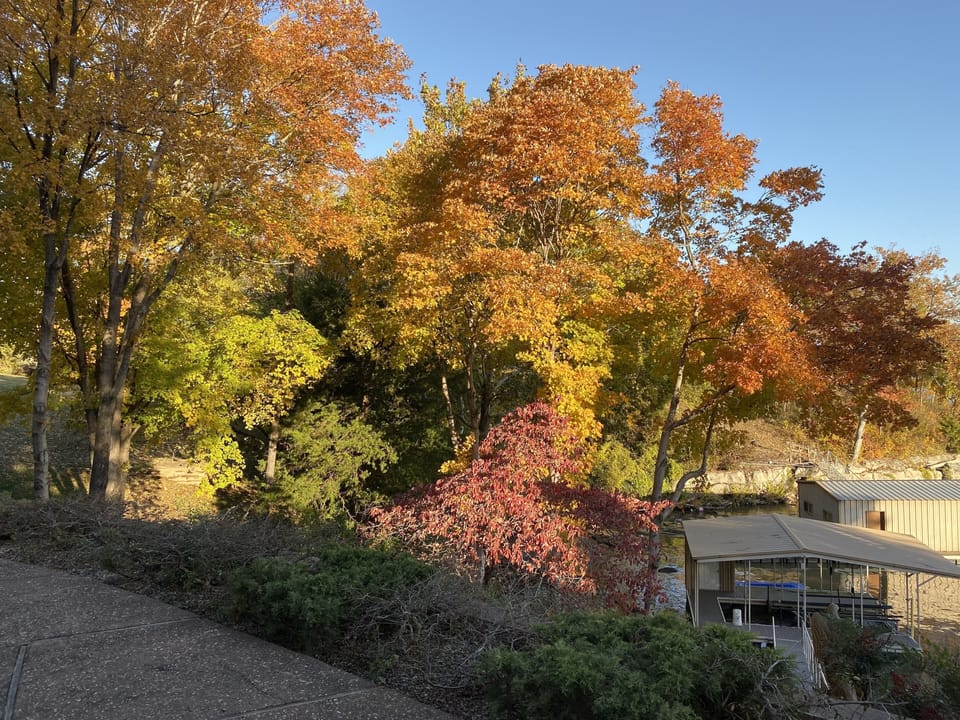 Come see the brilliant fall colors! 
