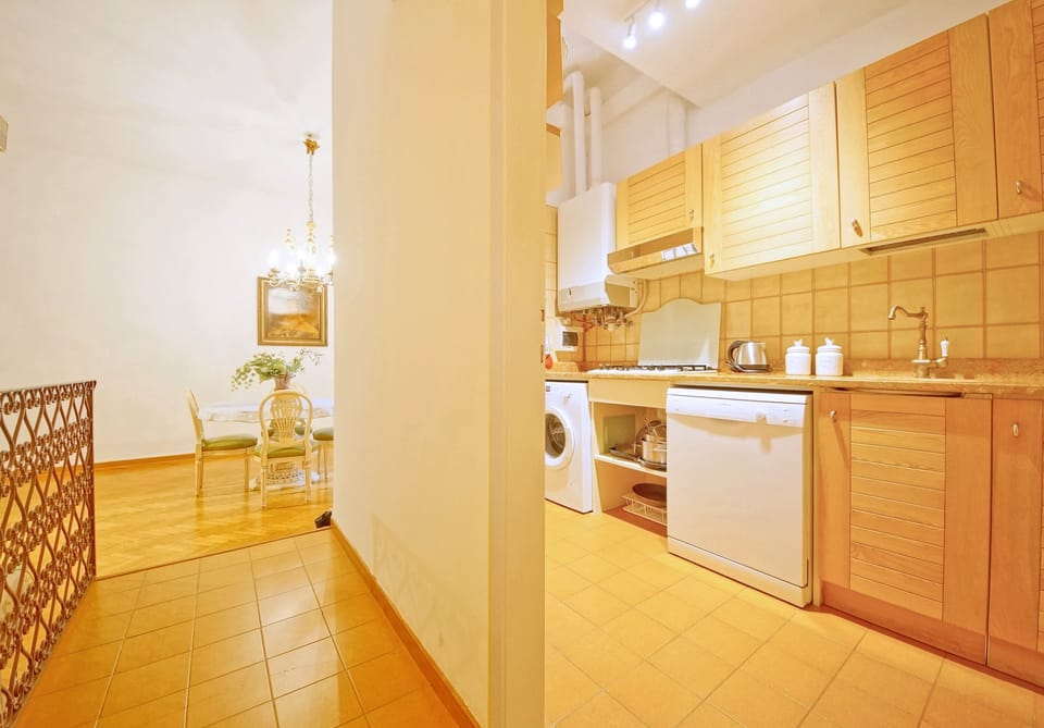Apartment, 2 Bedrooms | Private kitchen | Full-size fridge, microwave, stovetop, dishwasher