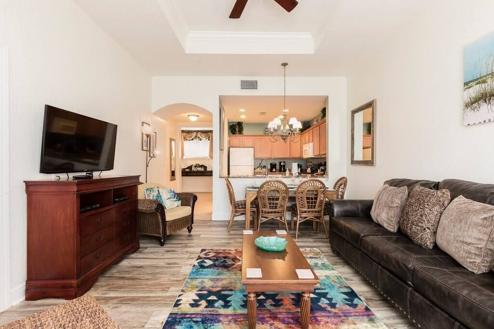 Open plan, spacious living accommodation.