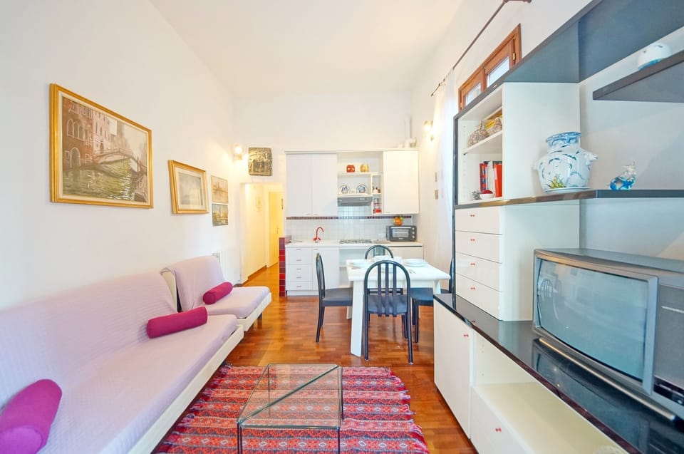 Apartment, 1 Bedroom | Living area | Flat-screen TV