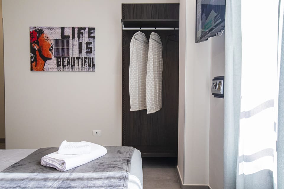Deluxe Double Room, Balcony | Down comforters, memory foam beds, in-room safe, desk