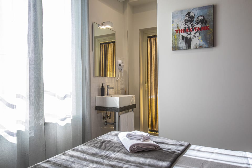 Deluxe Double Room, Balcony | Down comforters, memory foam beds, in-room safe, desk