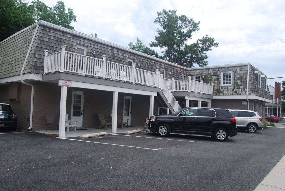 Front of the building