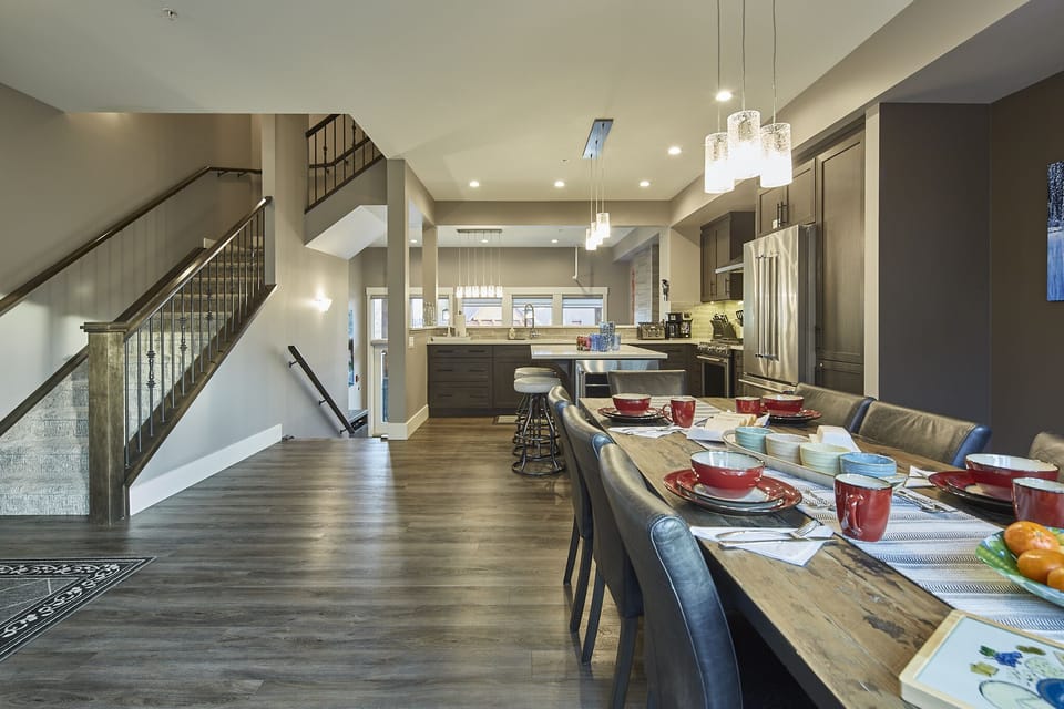Open designed kitchen