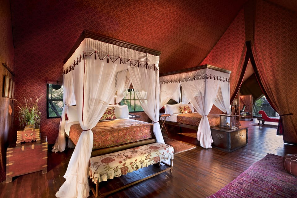 Tent, 2 Twin Beds | Premium bedding, in-room safe, iron/ironing board (on request)
