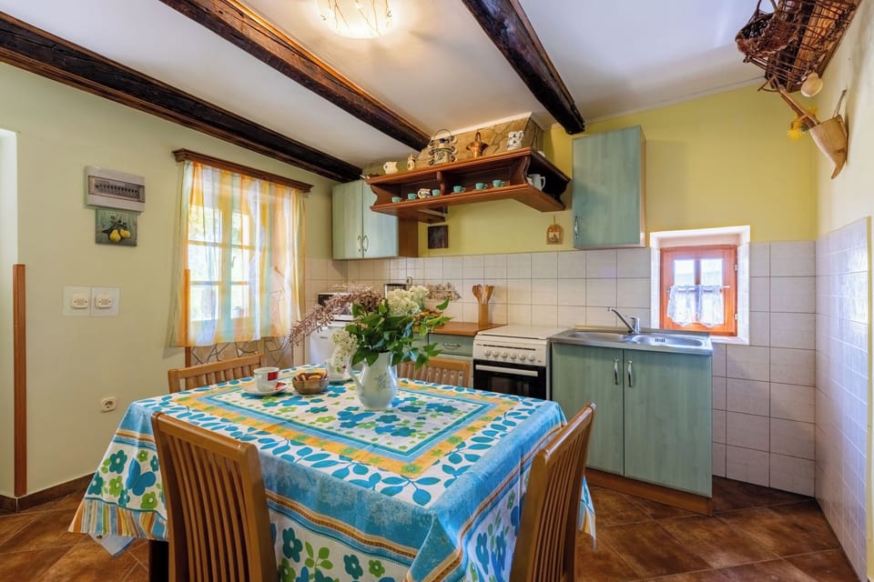 House | Private kitchen | Fridge, microwave, oven, stovetop