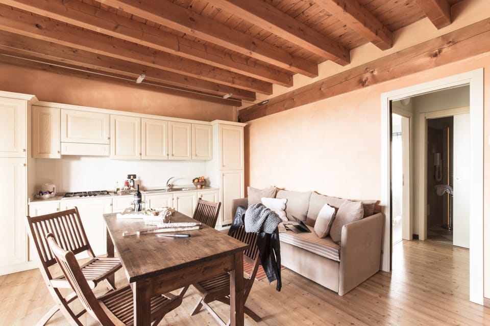 Standard Apartment, 1 Bedroom | Living area | Flat-screen TV