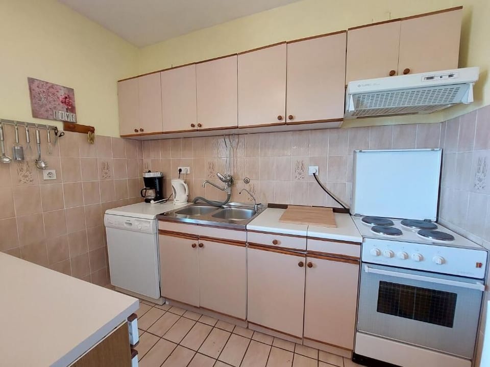 Apartment (A1) | Private kitchen | Fridge, oven, stovetop, dishwasher