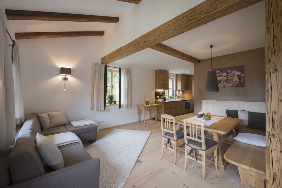 Apartment, 1 Bedroom, Balcony (Cleaning Fee EUR 70,00) | Living area | 100-cm flat-screen TV with satellite channels, TV