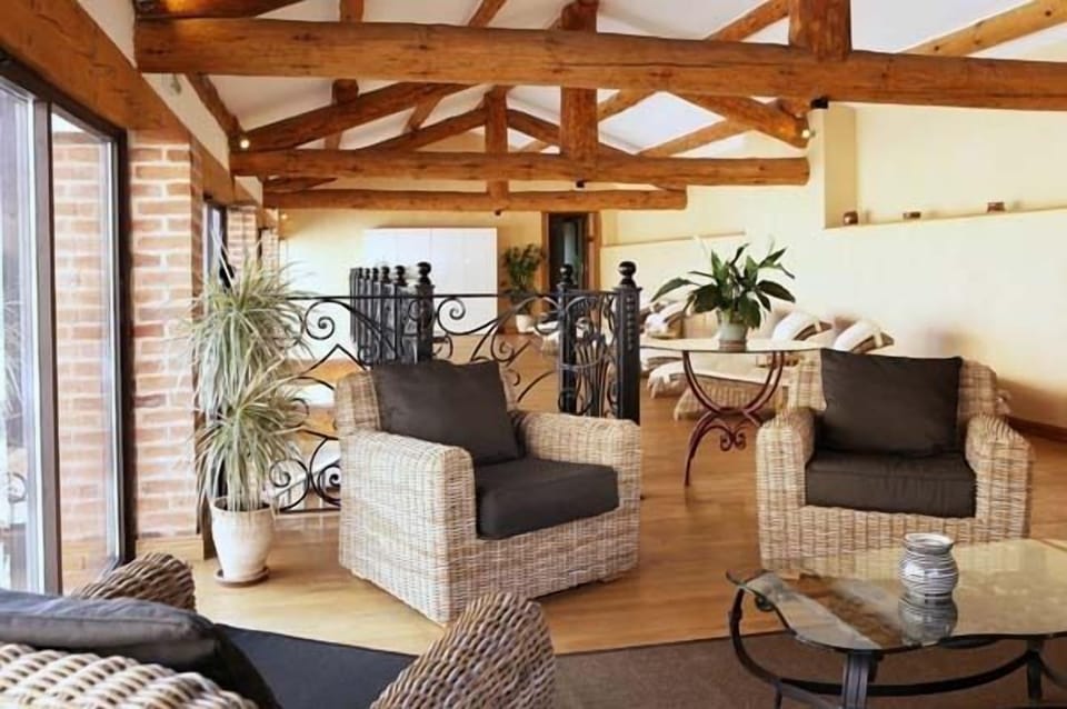 Lobby sitting area