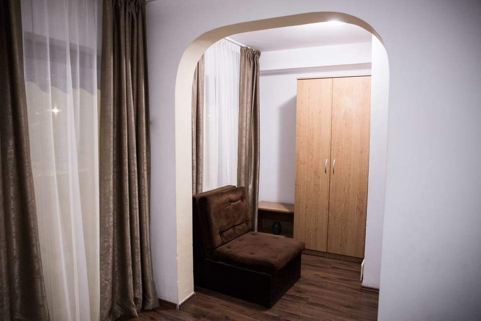 Basic Double Room, 1 Double Bed | Living area | LCD TV