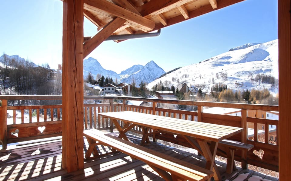 Sit on your balcony or terrace and relax!