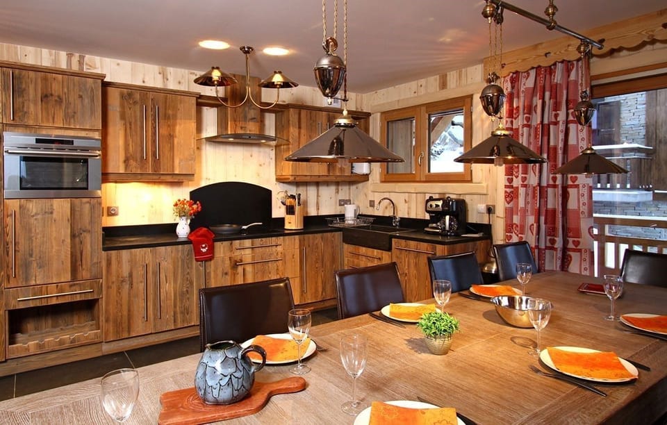 Prepare a meal in the equipped kitchen.
