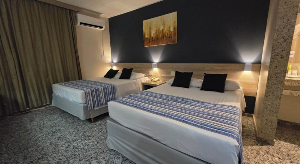 Executive Double Room, 2 Double Beds | Minibar, in-room safe, desk, free WiFi