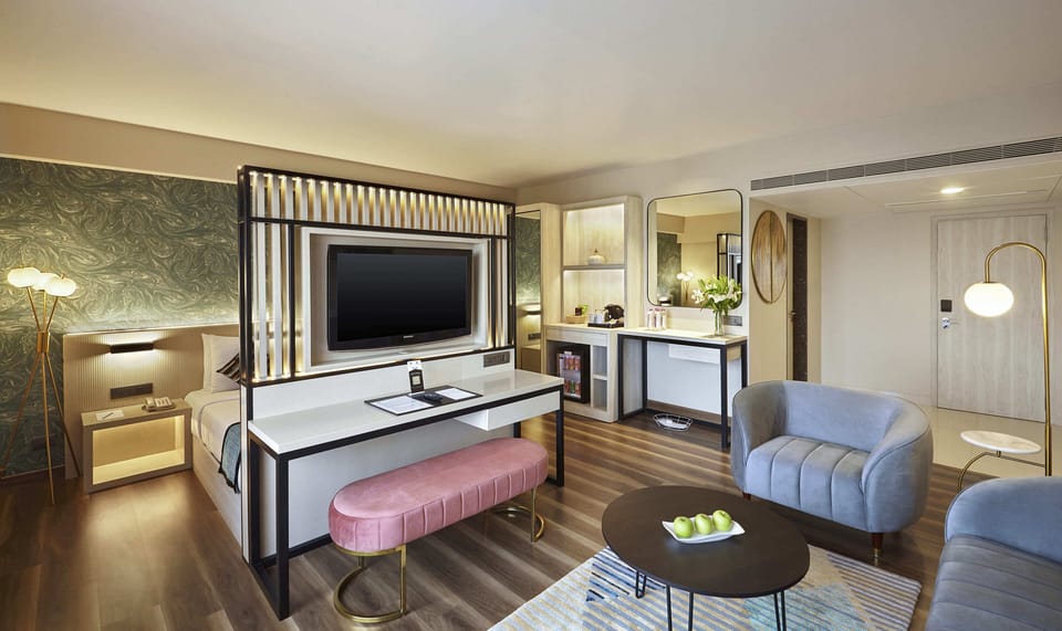 Studio Suite | Premium bedding, pillowtop beds, minibar, in-room safe