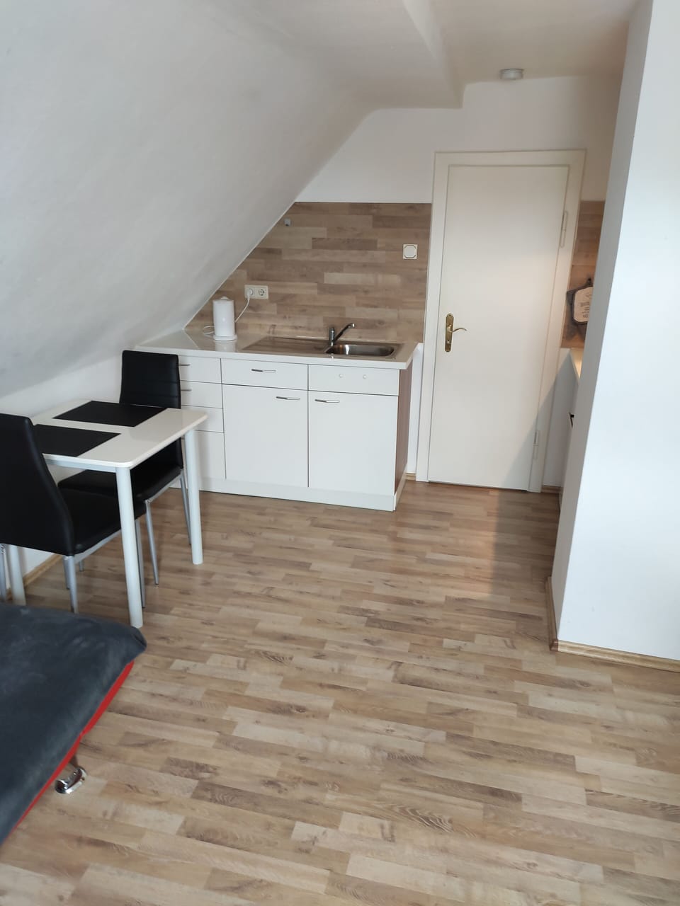 Apartment, 1 Bedroom (Schwarze Kuppe) | Private kitchen | Fridge, oven, stovetop, coffee/tea maker