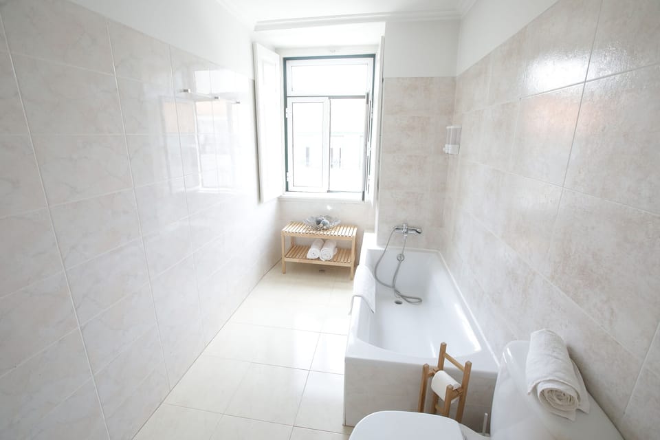 Triple Room, Balcony | Bathroom | Bathtub, slippers, towels
