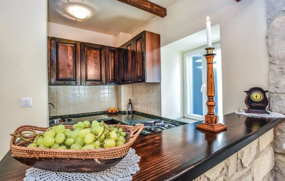 Villa | Private kitchen | Fridge, microwave, stovetop, dishwasher