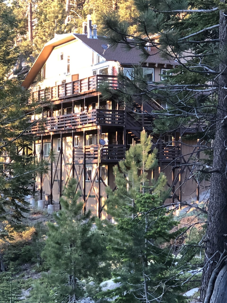 back view of condo