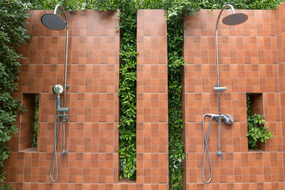 Outdoor pool, open 9 AM to 8 PM, pool umbrellas, sun loungers