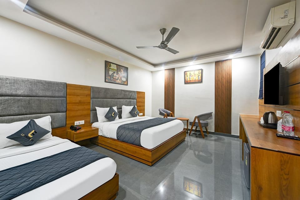 Family Triple Room | Egyptian cotton sheets, premium bedding, down comforters