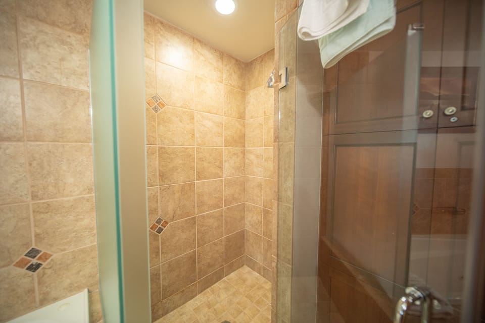 Walk in shower