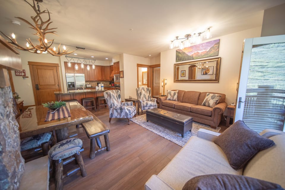 Cozy rustic design