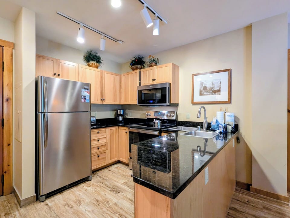 Fully equipped kitchen