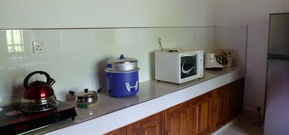 Fridge, oven, dishwasher, electric kettle