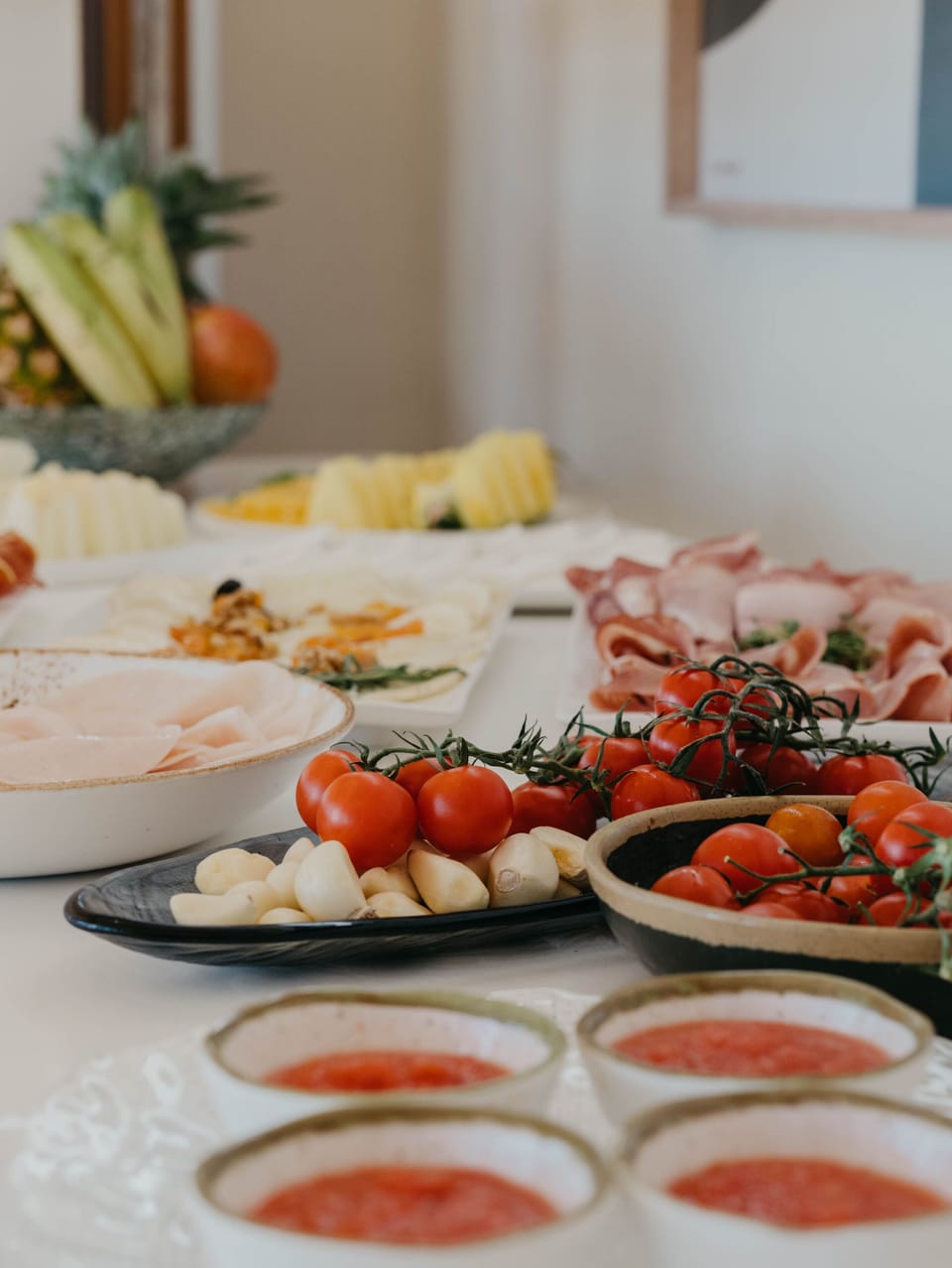 Breakfast buffet