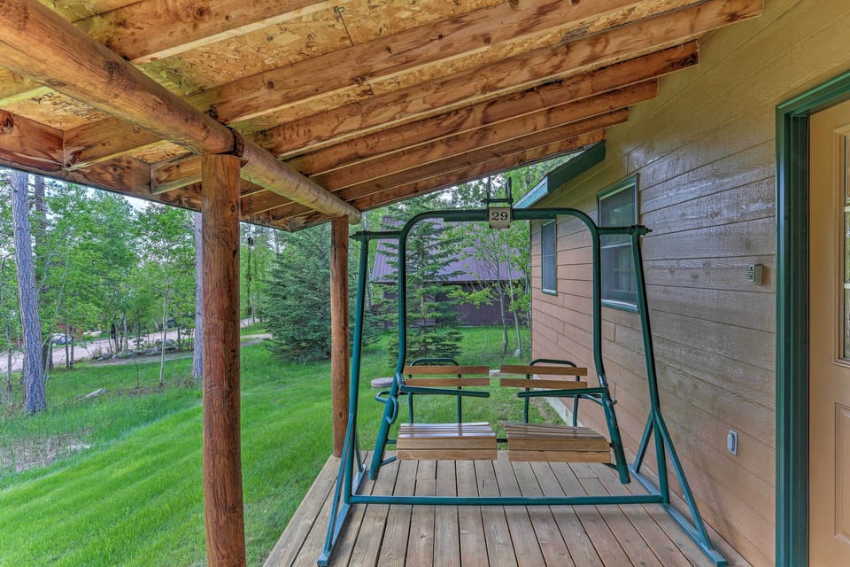 Covered Porch | Swing