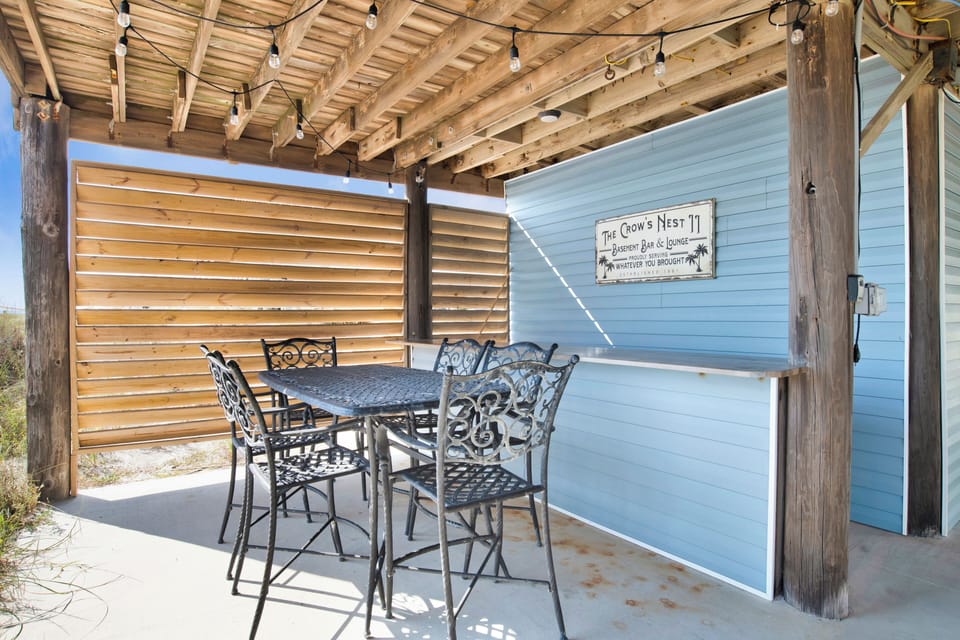 Shaded bar area